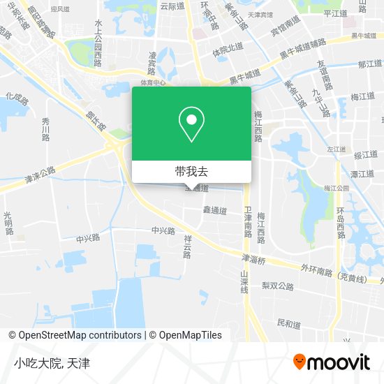 小吃大院地图