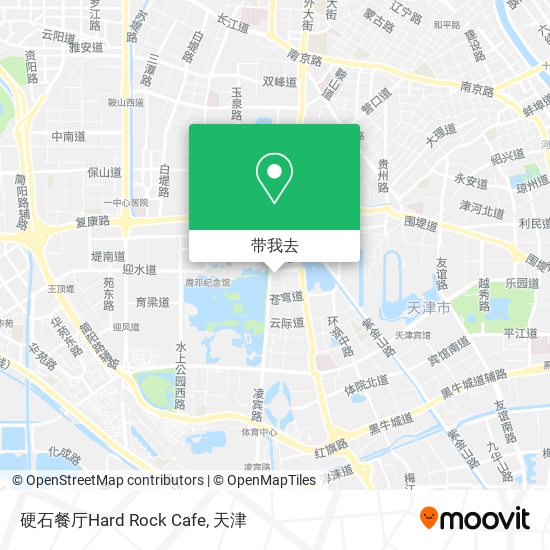 硬石餐厅Hard Rock Cafe地图