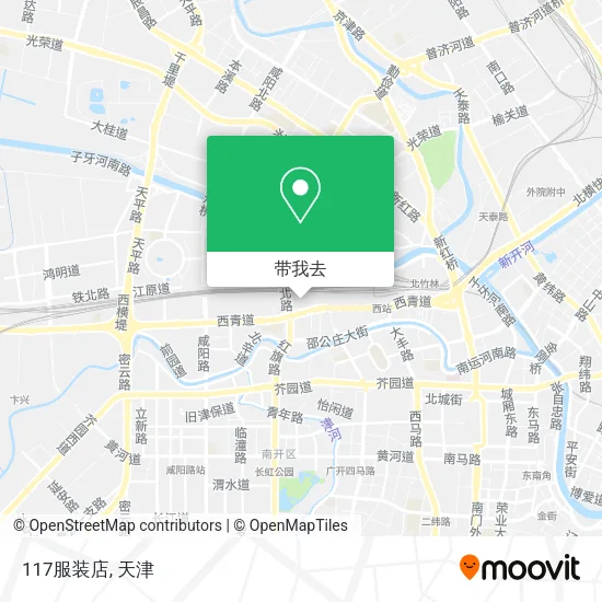 117服装店地图