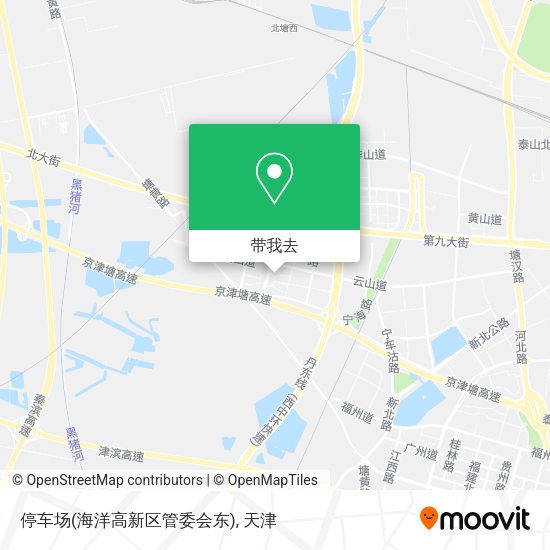 停车场(海洋高新区管委会东)地图