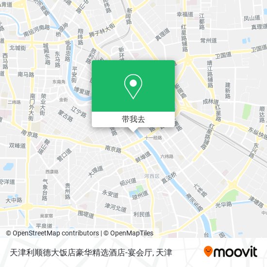 天津利顺德大饭店豪华精选酒店-宴会厅地图