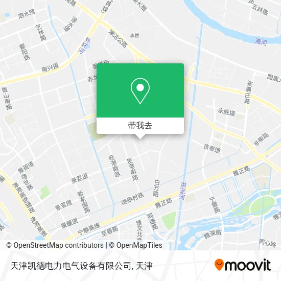 天津凯德电力电气设备有限公司地图