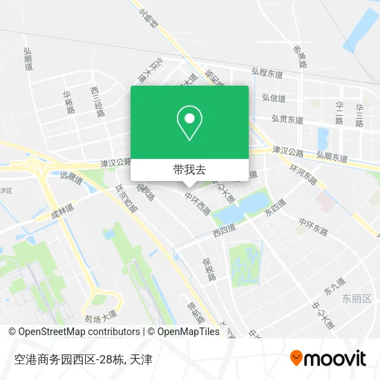 空港商务园西区-28栋地图