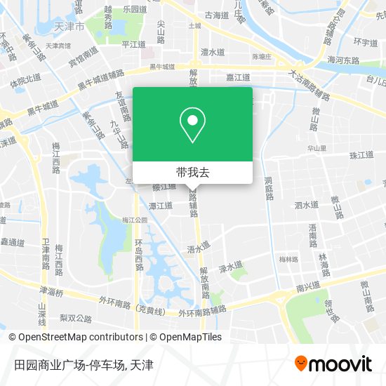 田园商业广场-停车场地图