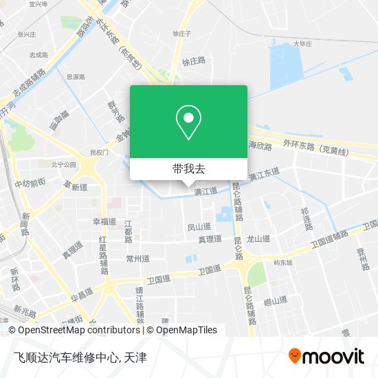 飞顺达汽车维修中心地图