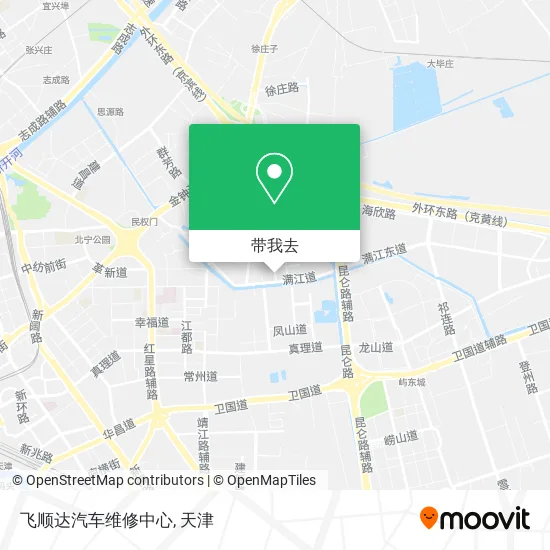 飞顺达汽车维修中心地图