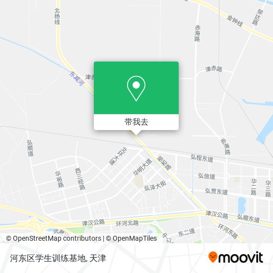 河东区学生训练基地地图