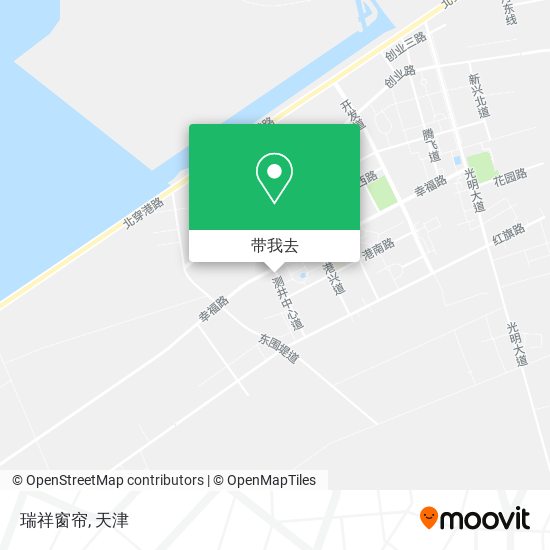 瑞祥窗帘地图