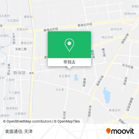 黄圆通信地图