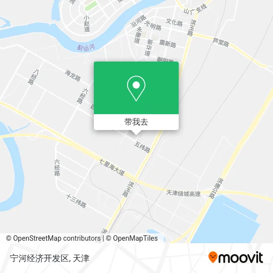 宁河经济开发区地图