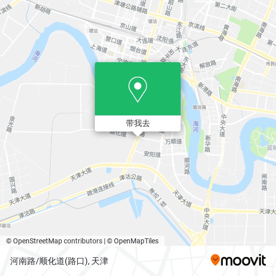 河南路/顺化道(路口)地图