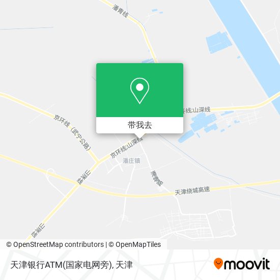 天津银行ATM(国家电网旁)地图