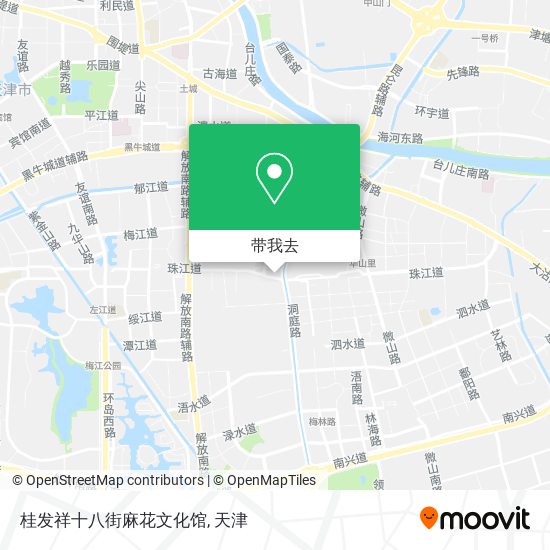 桂发祥十八街麻花文化馆地图