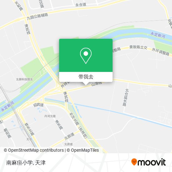 南麻疸小学地图