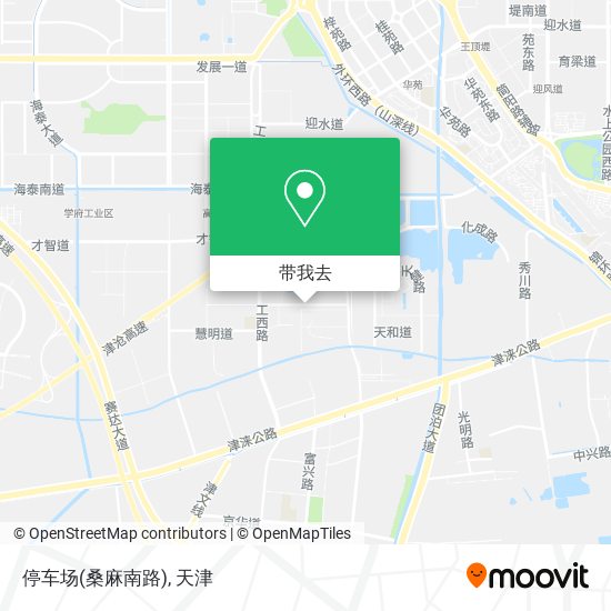 停车场(桑麻南路)地图