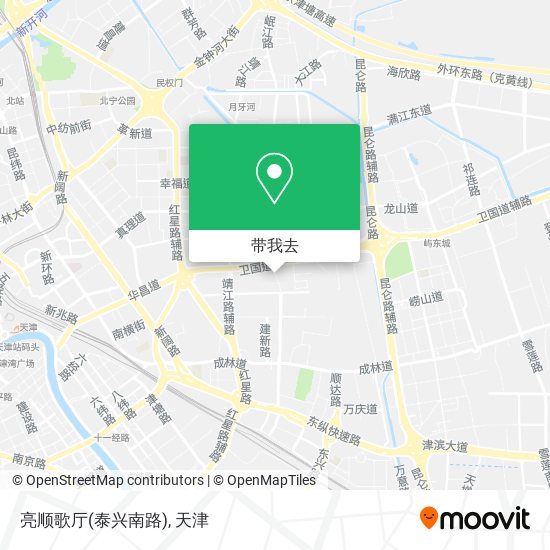 亮顺歌厅(泰兴南路)地图