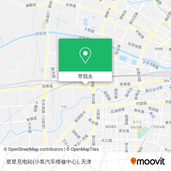 星星充电站(小客汽车维修中心)地图