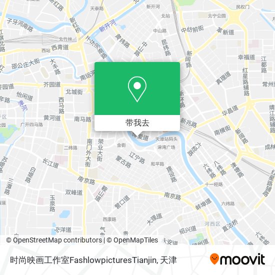 时尚映画工作室FashlowpicturesTianjin地图