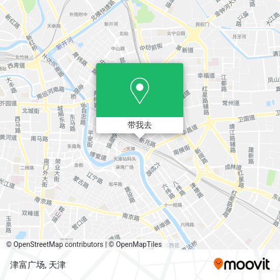 津富广场地图