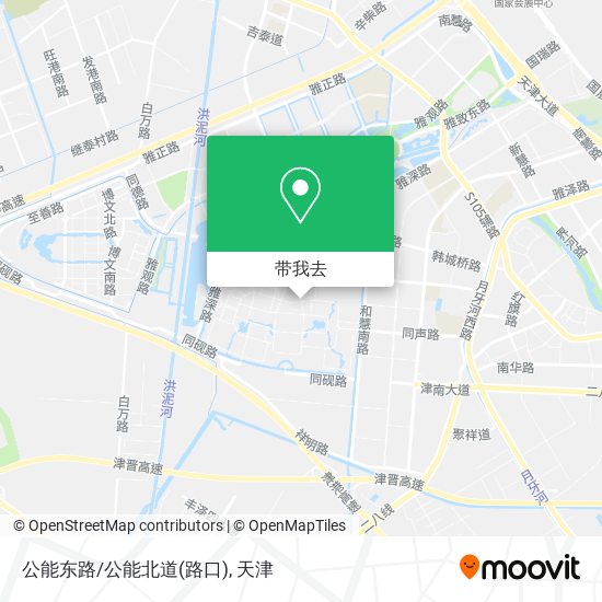 公能东路/公能北道(路口)地图