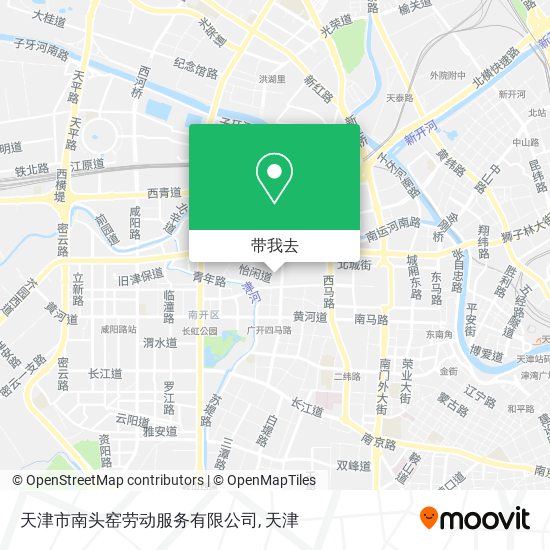 天津市南头窑劳动服务有限公司地图