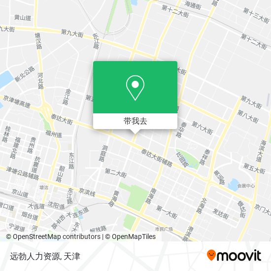 远勃人力资源地图