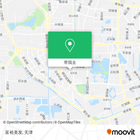 富裕美发地图