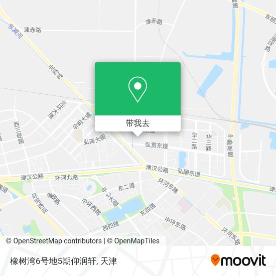 橡树湾6号地5期仰润轩地图