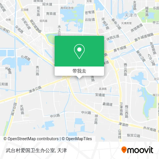 武台村爱国卫生办公室地图