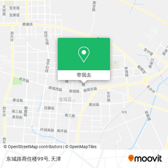东城路商住楼99号地图