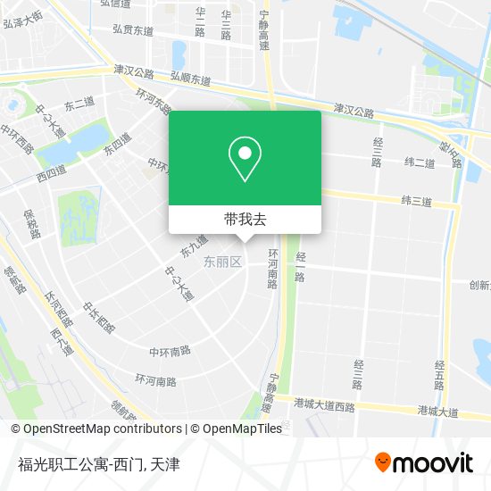 福光职工公寓-西门地图