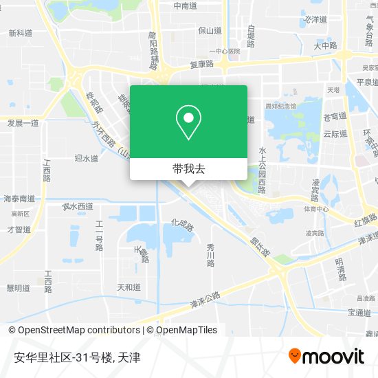 安华里社区-31号楼地图