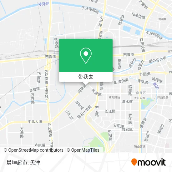 晨坤超市地图