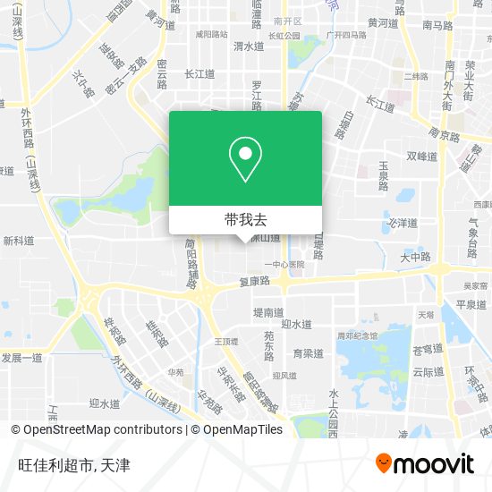 旺佳利超市地图