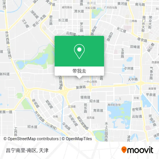 昌宁南里-南区地图