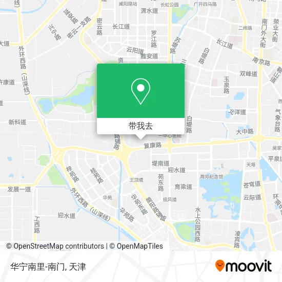 华宁南里-南门地图