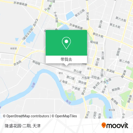 隆盛花园-二期地图