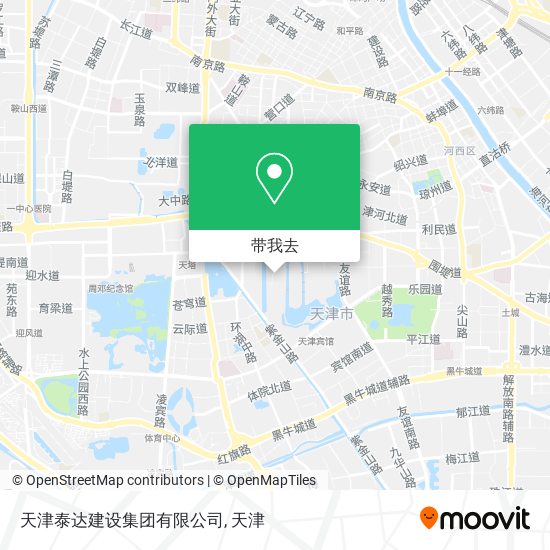 天津泰达建设集团有限公司地图
