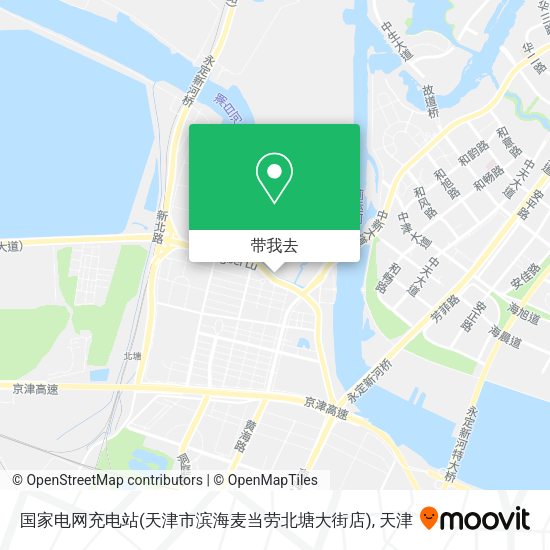 国家电网充电站(天津市滨海麦当劳北塘大街店)地图
