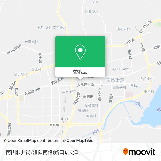 南四眼井街/渔阳南路(路口)地图