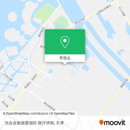 光合谷旅游度假区-医疗求助地图
