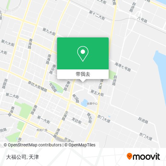 大福公司地图