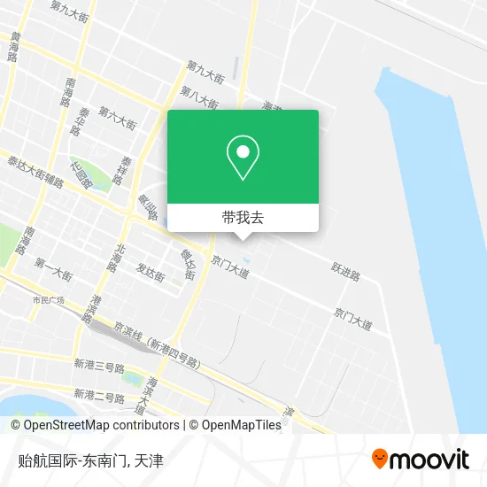 贻航国际-东南门地图