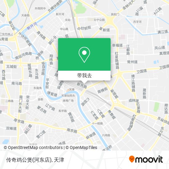 传奇鸡公煲(河东店)地图