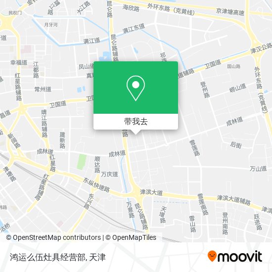 鸿运么伍灶具经营部地图