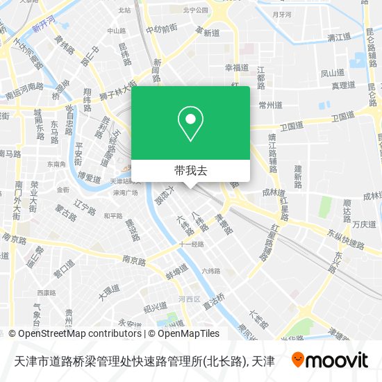 天津市道路桥梁管理处快速路管理所(北长路)地图