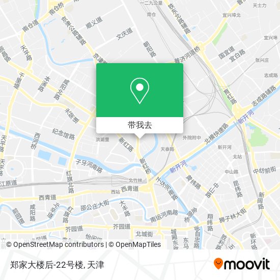 郑家大楼后-22号楼地图