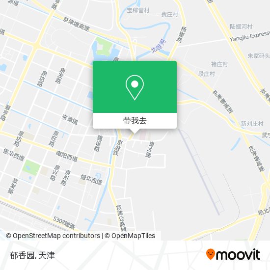郁香园地图