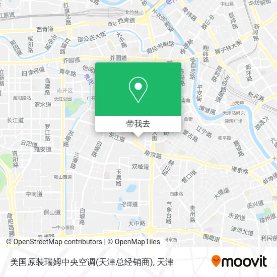 美国原装瑞姆中央空调(天津总经销商)地图