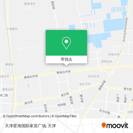 天津星海国际家居广场地图